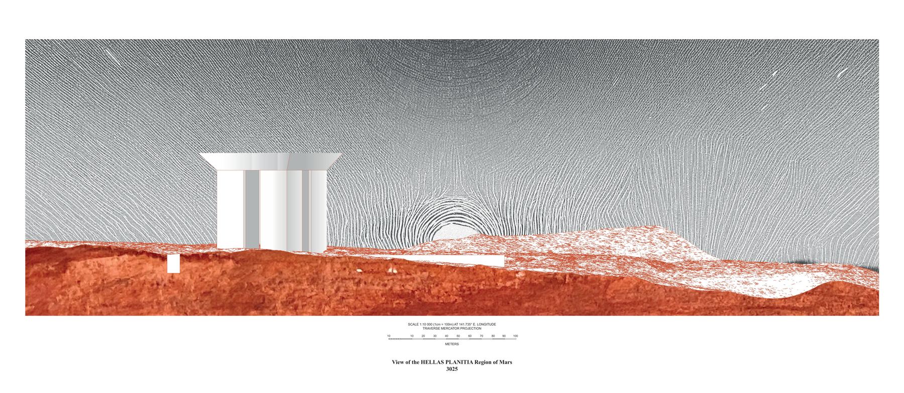 Hellas Planitia, Ansicht