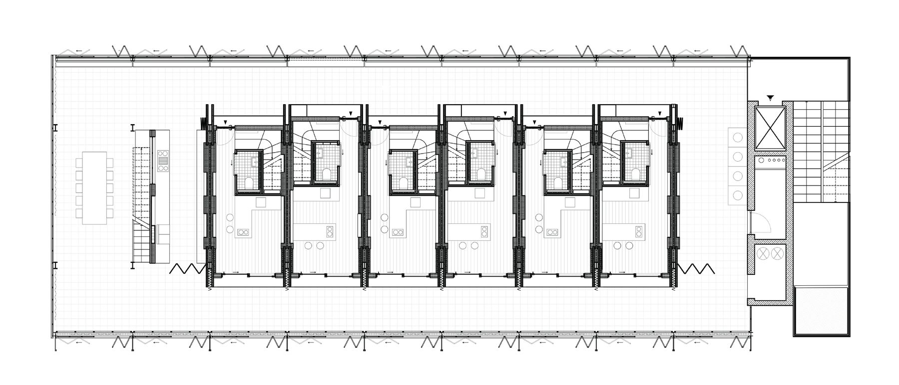 Einzelwohnung, Grundriss erstes Geschoss